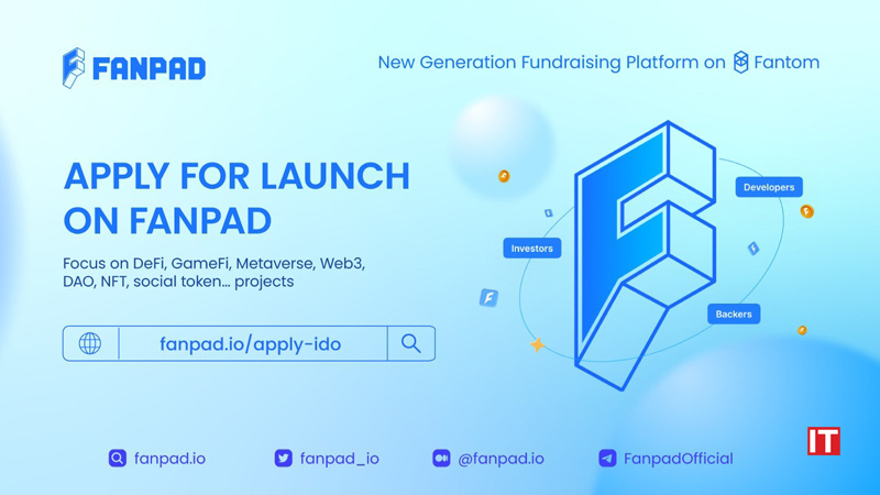 FANPAD-new generation IDO Launchpad New solution for Fantom Ecosystem (2) logo/It Digest
