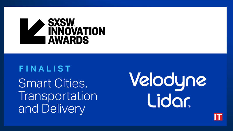 Velodyne Lidar Named Finalist for 2022 SXSW Innovation Awards Logo/IT Digest
