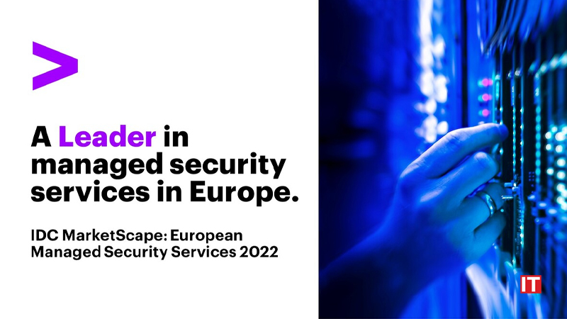 Accenture Positioned as a Leader in Managed Security Services in Europe by IDC MarketScape