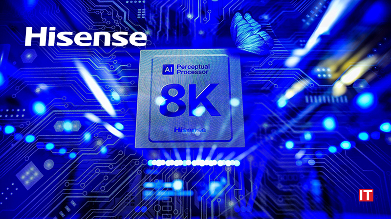 Hisense Breakthrough in 8K AI Image Quality Chip Technology Empowers the Global Display Industry logo/IT Digest