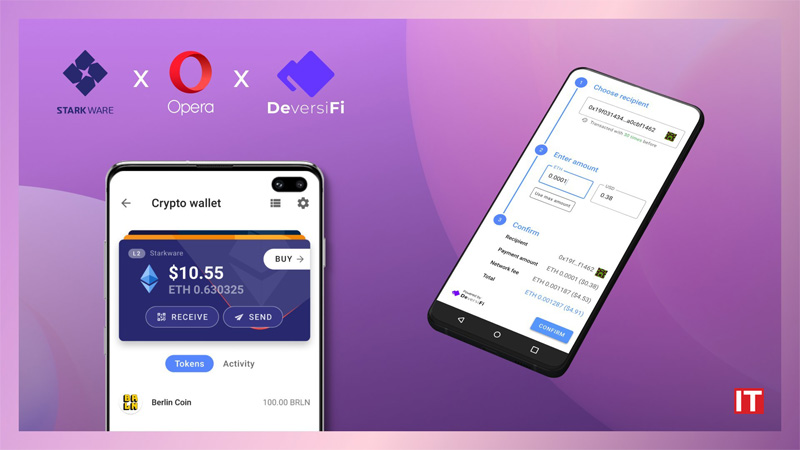 Opera Integrates Ethereum Layer 2_ bringing access to DeFi to Millions of Users logo/IT Digest