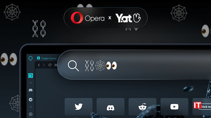Opera becomes the first web browser to enable emoji-only based web addresses logo/IT Digest