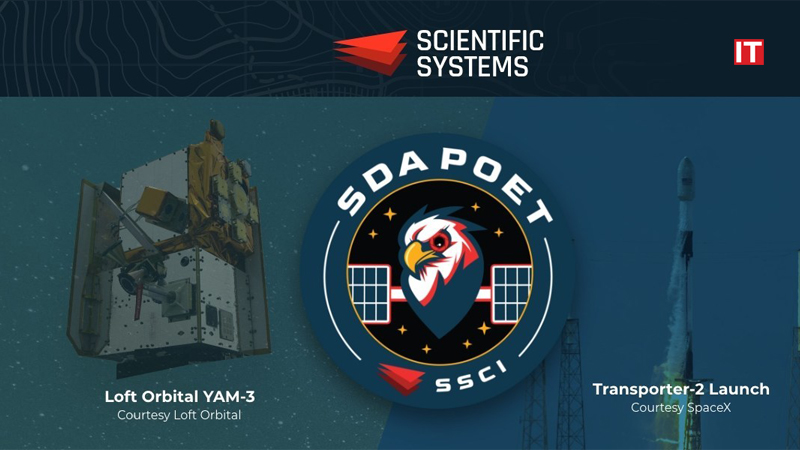Scientific Systems Company_ Inc (SSCI) Conducts Initial Demonstrations of AI-Enabled Edge-Based Processing On-Orbit for the Space Development Agency logo/IT Digest