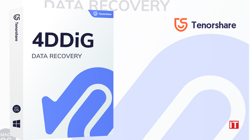 Tenorshare 4DDiG- Best Data Recovery Software of 2022 logo/IT Digest