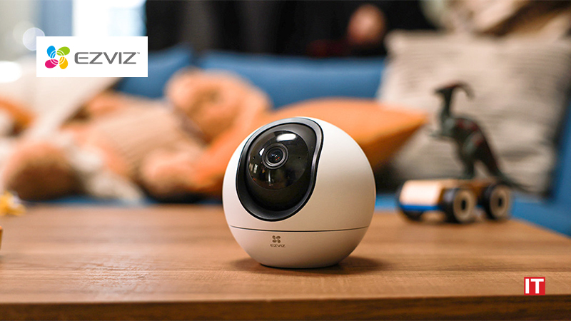EZVIZ launches new AI camera_ the C6_ boosting the smart home experience for families with pets and kids logo/IT Digest