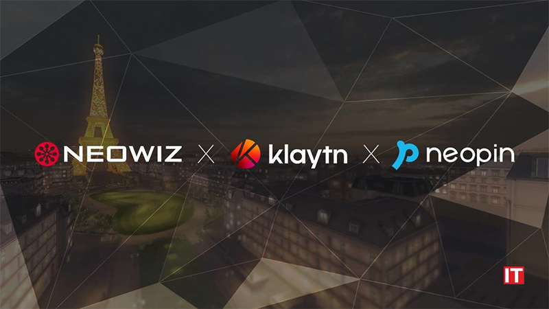 Klaytn_ Neowiz and Neopin to launch _150k Airdrop event for its P2E game 'Crypto Golf Impact' logo/IT Digest