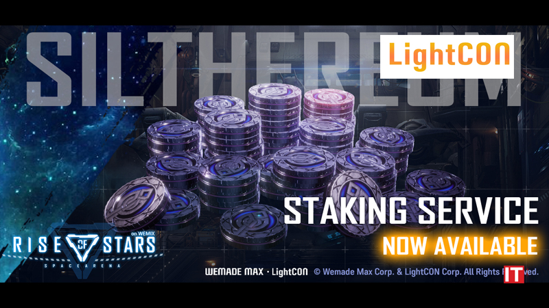 LightCON Opens Rise of Stars (ROS) Silthereum Staking Service logo/IT Digest
