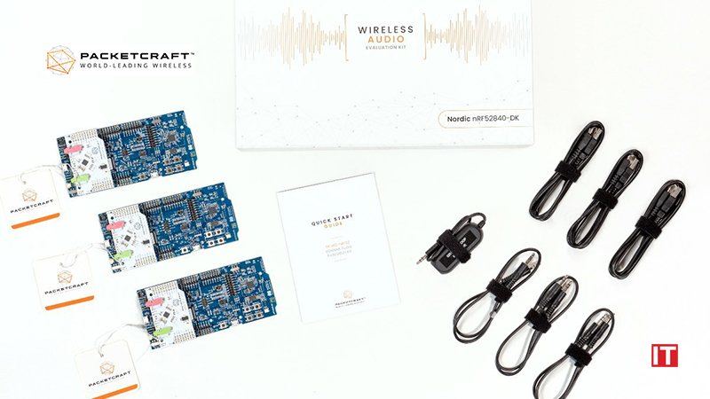 Packetcraft Announces New Advanced Audio Evaluation Kit for Bluetooth LE Audio logo/IT Digest