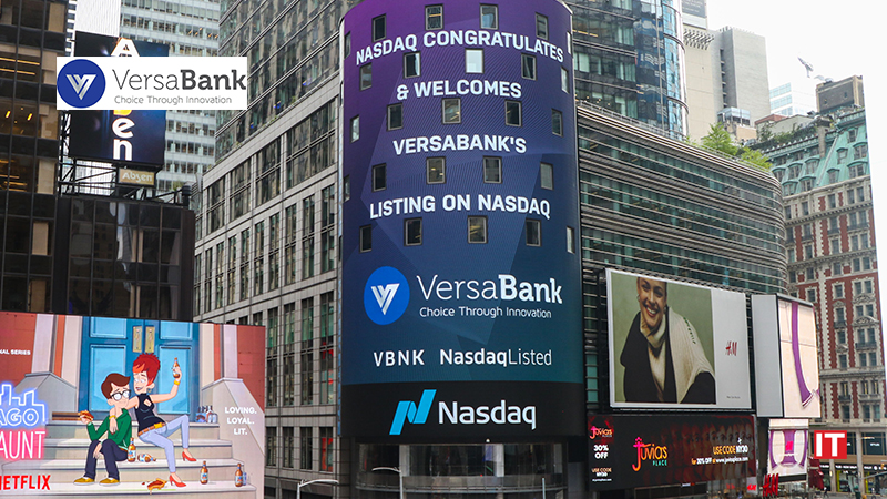 VERSABANK ANNOUNCES SUCCESSFUL COMPLETION OF SOC2 AUDIT AHEAD OF ANTICIPATED COMMERCIAL LAUNCH OF REVOLUTIONARY DIGITAL DEPOSIT RECEIPTS logo/IT Digest