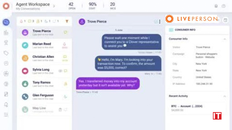 LivePerson upgrades Conversation Assist to supercharge agents with real-time AI recommendations logo/IT digest