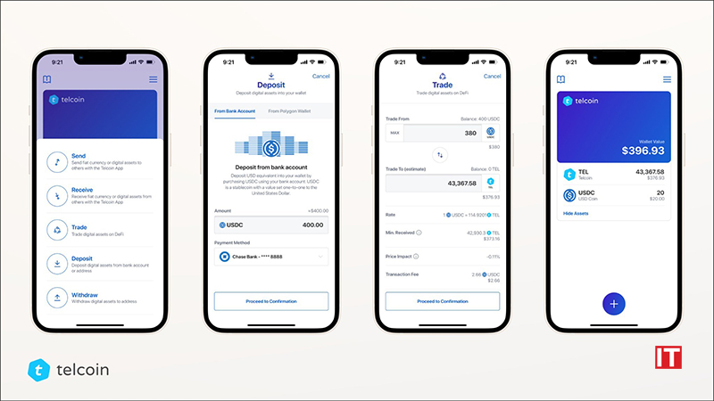Telcoin now connects any US bank account to DeFi trading in updated mobile app logo/IT Digest