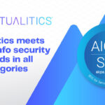 Virtualitics meets SOC2 info security standards in all 40 categories logo/IT digest
