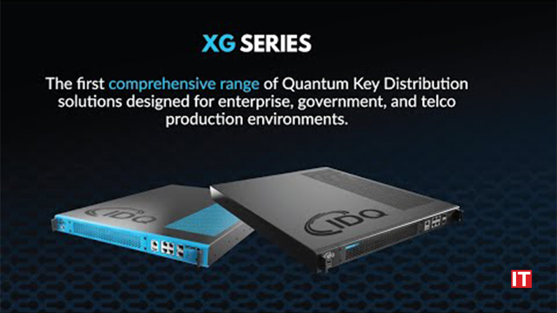 ID Quantique expands the XG Series with the launch of the Clavis XG IDQ's long distance and backbone Quantum Key Distribution (QKD) solution_ the ultimate in quantum-safe security copy logo/IT digest