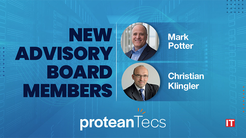 Mark Potter and Christian Klingler Join proteanTecs Advisory Board logo/IT Digest