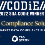 TRG Screen Recognized by SIIA as Best Compliance Solution
