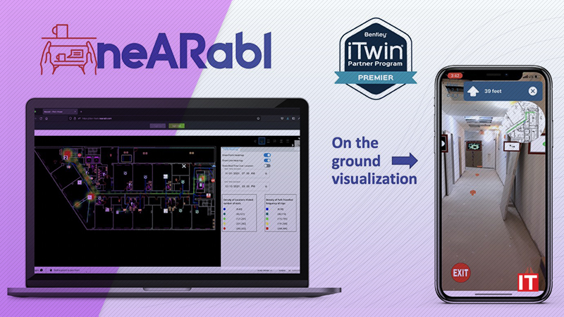 Nearabl Inc._ maker of augmented reality-based indoor navigation technology_ adopts the Bentley iTwin platform to expand infrastructure deployments