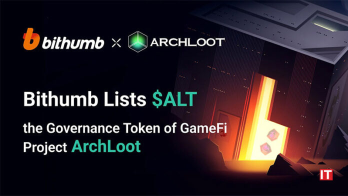 Bithumb-Lists-_ALT_-the-Governance-Token-of-GameFi-Project-ArchLoot