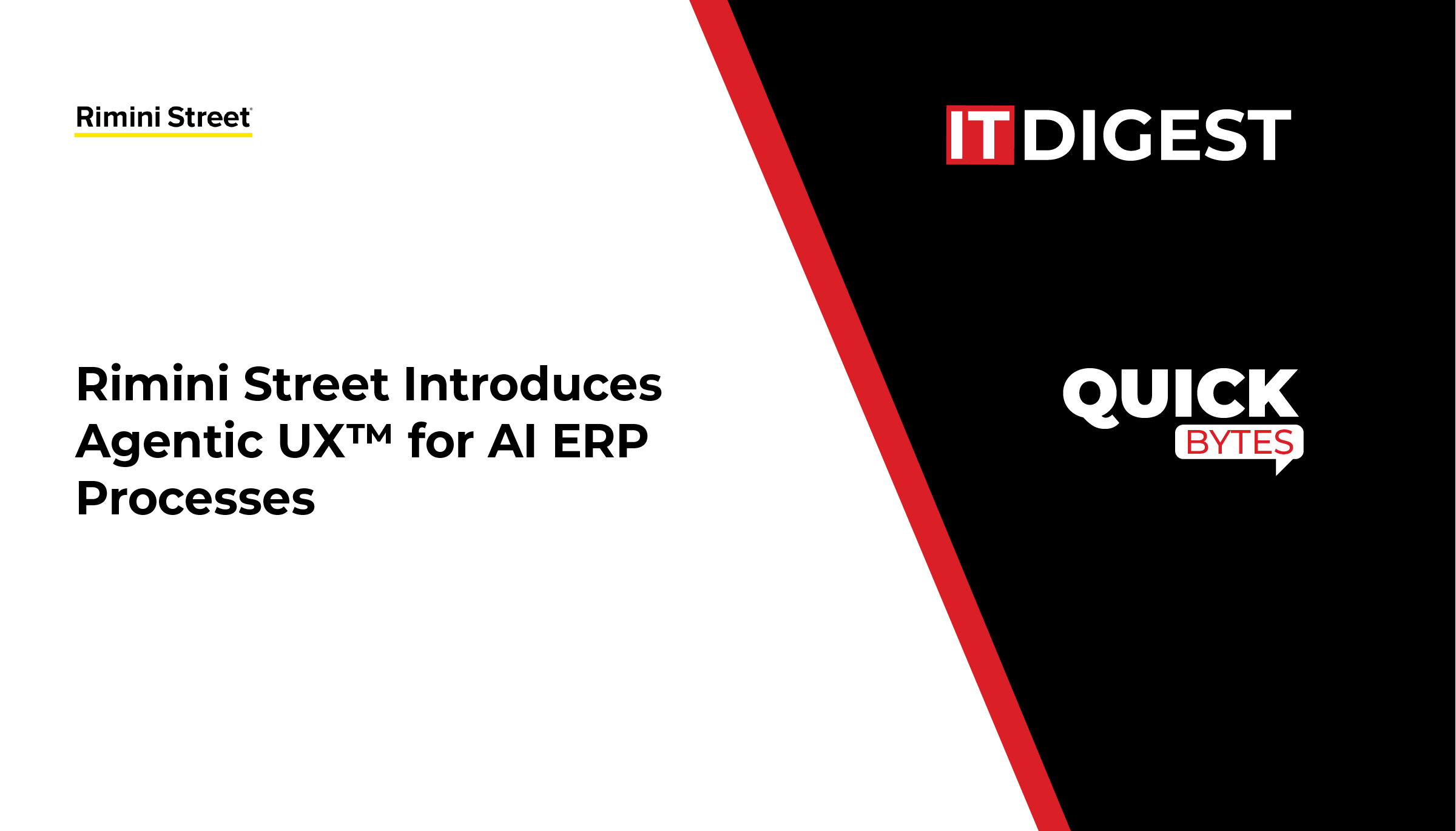 Rimini Street Introduces Agentic UX™ for AI ERP Processes