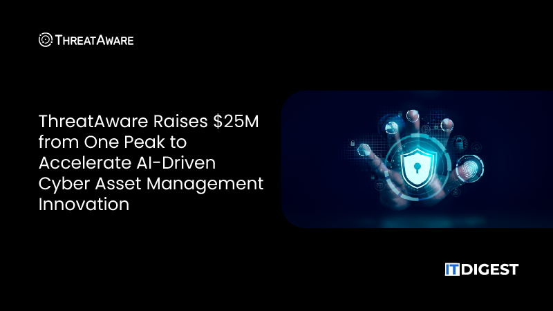ThreatAware Raises $25M from One Peak to Accelerate AI-Driven Cyber Asset Management Innovation